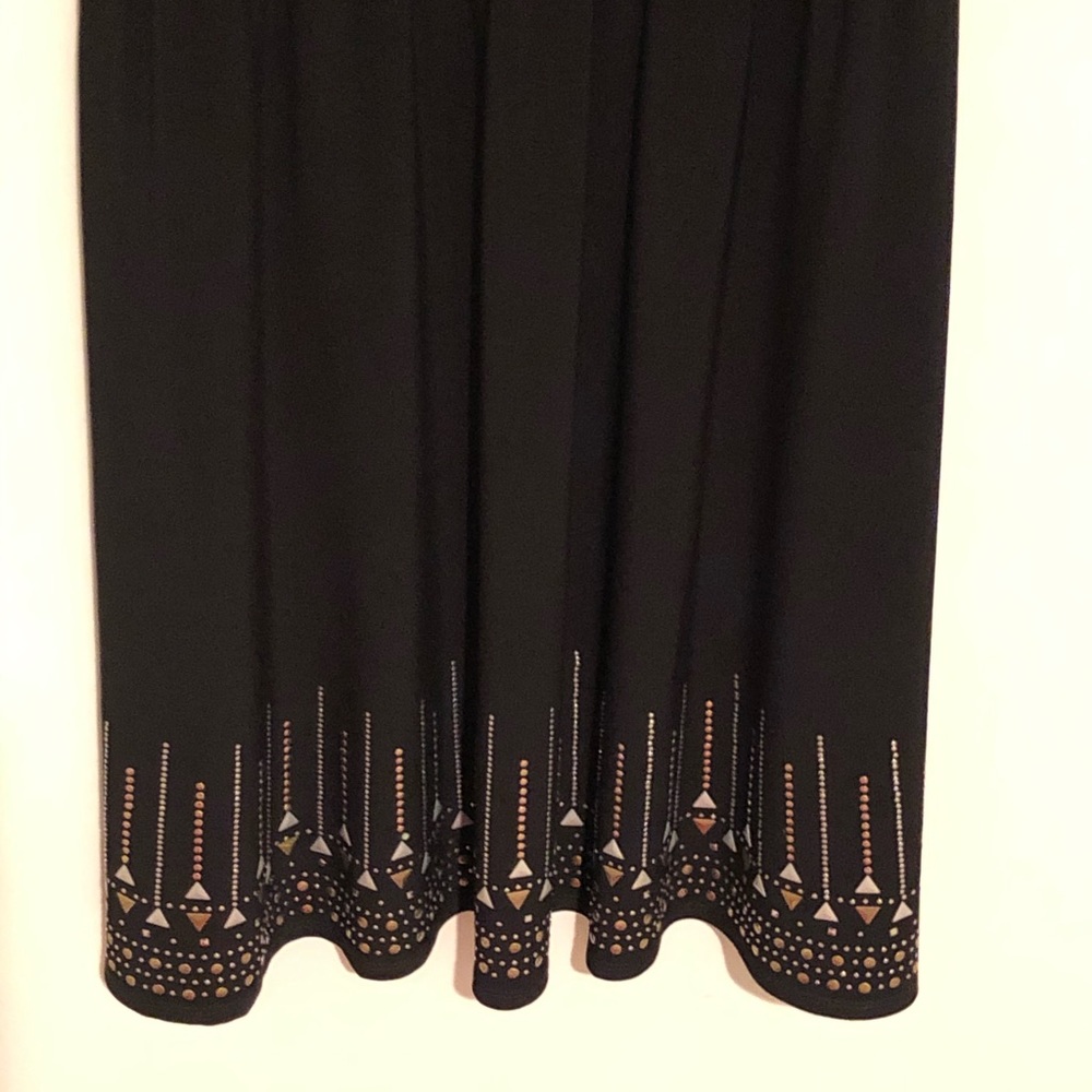 BLACK WHITE HOUSE BLACK MARKET DRESS - Picture 5 of 8